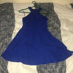 Blue Criss-Cross Dress